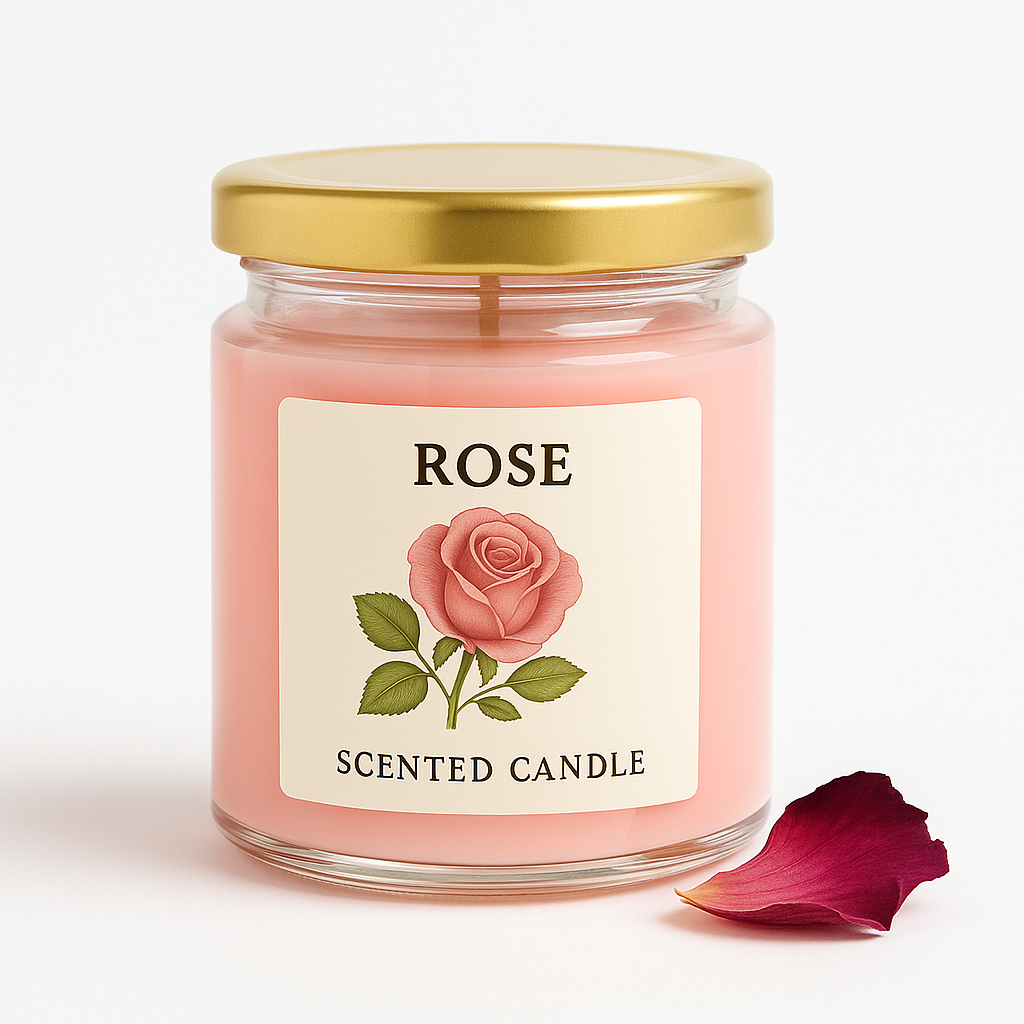 Rose Glow Candle